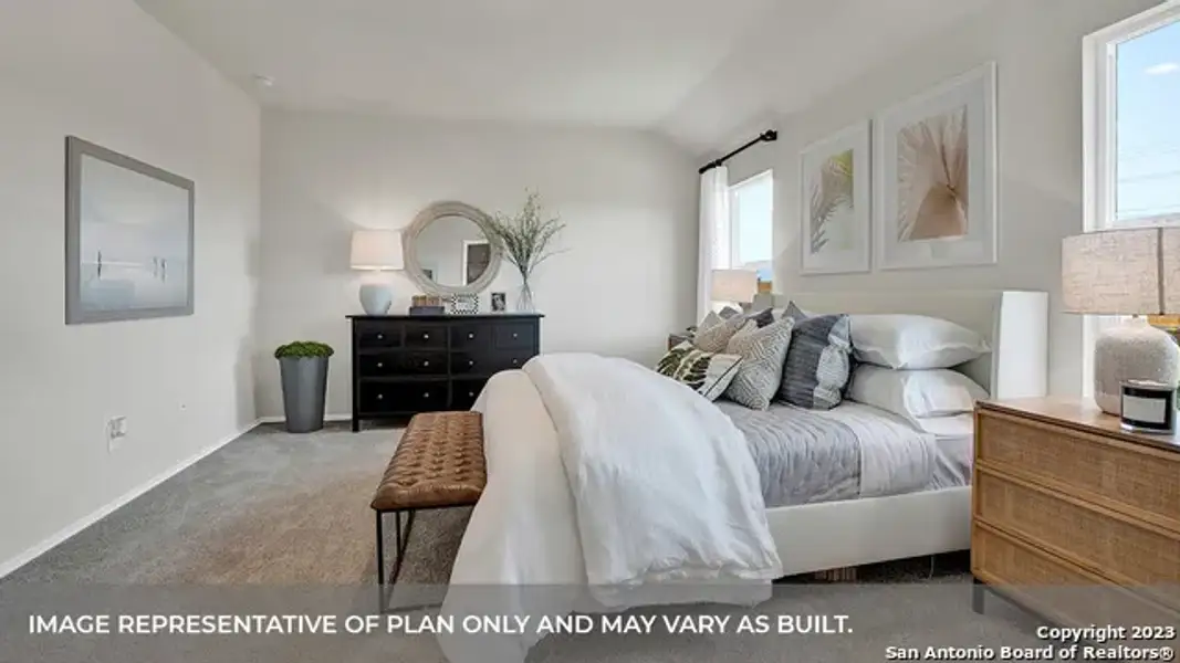 Furnished interior view inside a new home in Swenson Heights, Seguin (Image 34).