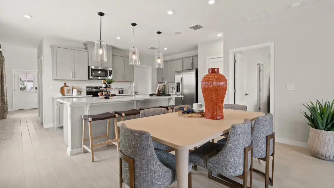 Furnished interior view inside a new home in Liberty Trace, Haines City (Image 13).