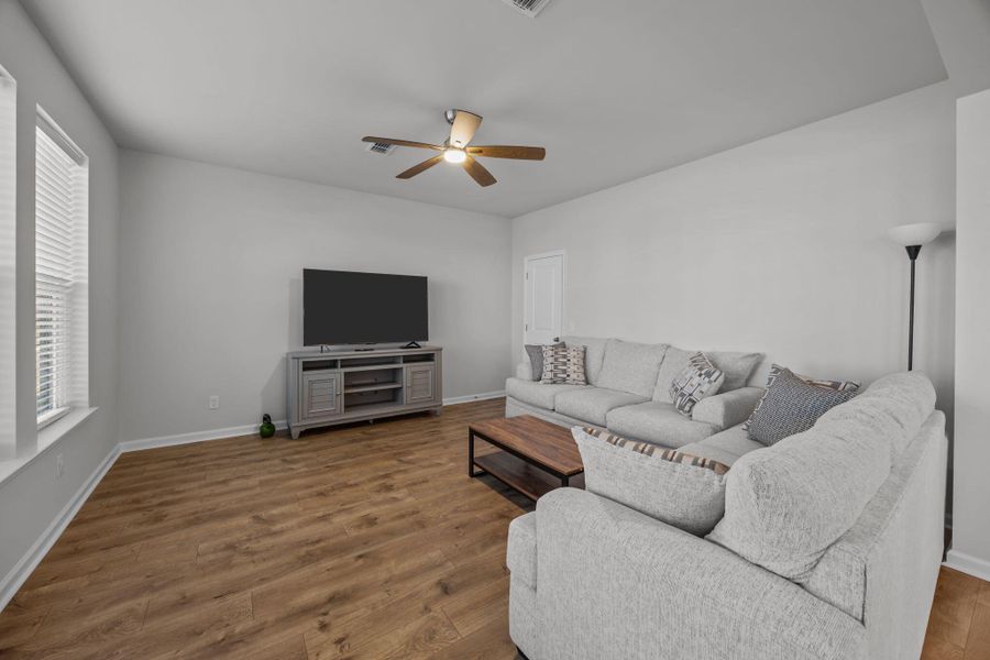 Furnished interior view inside a new home in The Groves of Berkeley, Moncks Corner (Image 36).