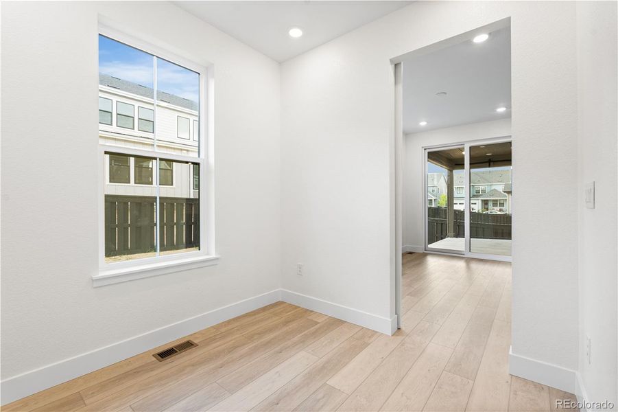 Spacious, unfurnished interior of a new home in Stargaze at Solstice, Littleton (Image 24).