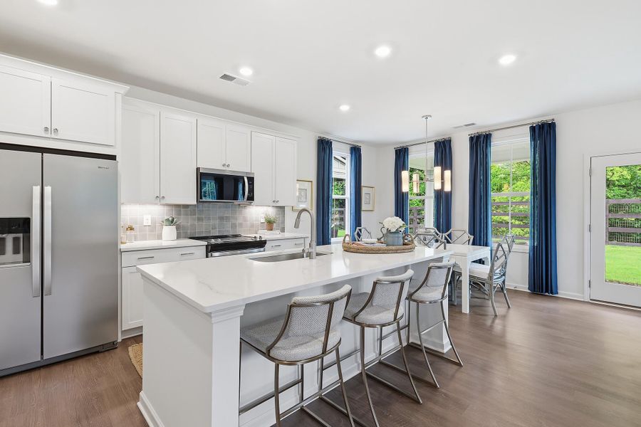 Furnished interior view inside a new home in Wildflower, Chattanooga (Image 3).