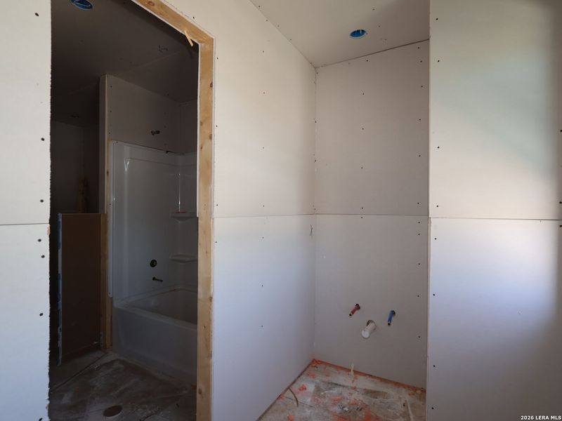 In-progress construction of a new home in Meadows at Clear Springs, New Braunfels, TX (Image 25).