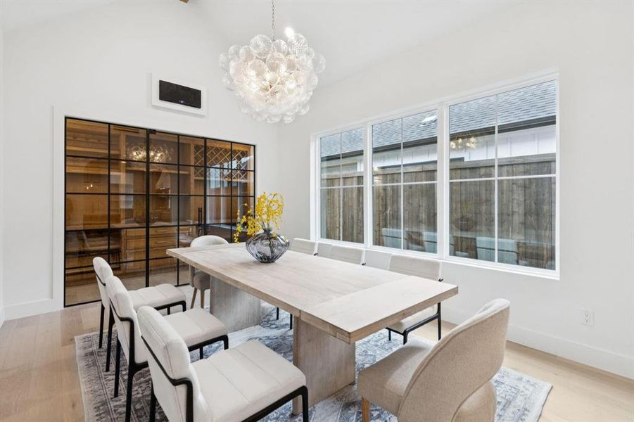 Furnished interior view inside a new home in , Dallas (Image 28).