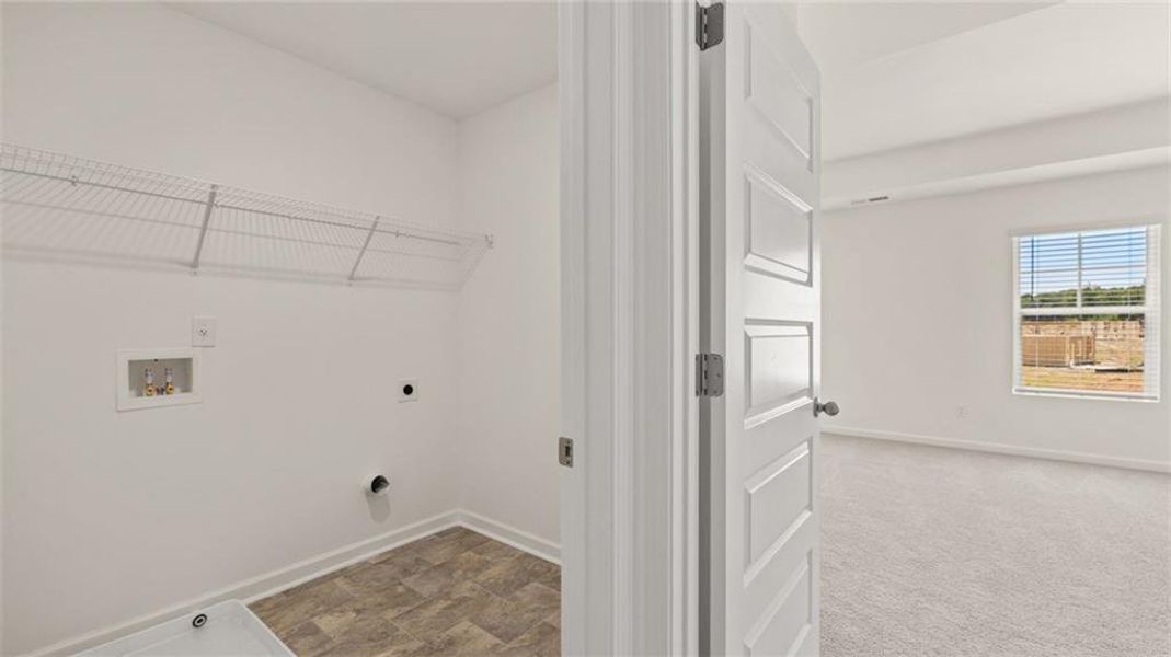 Spacious, unfurnished interior of a new home in Poplar Preserve, Newnan (Image 16).