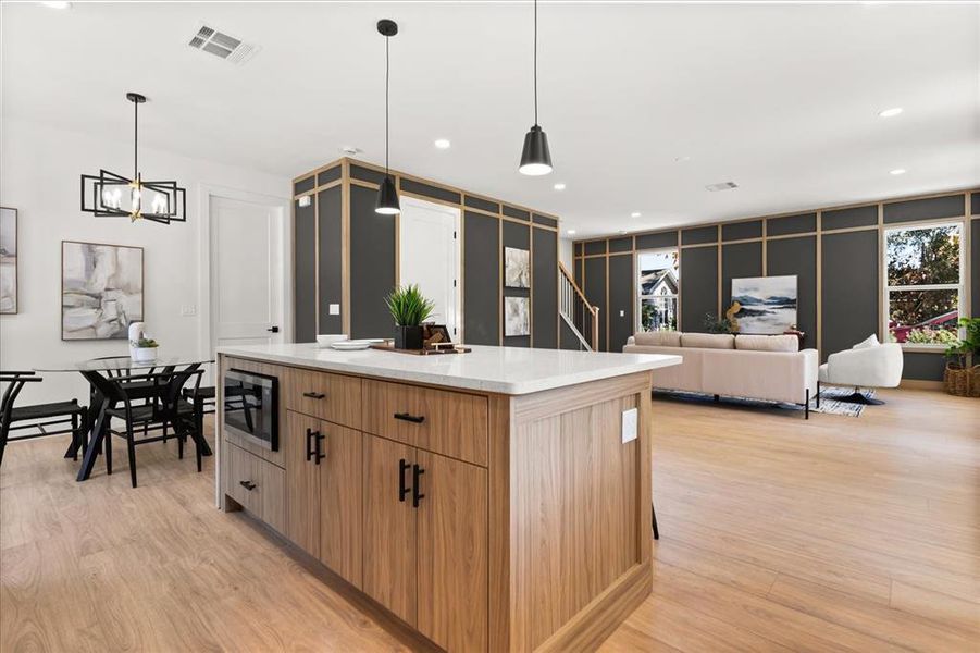 Furnished interior view inside a new home in , Orlando (Image 9).