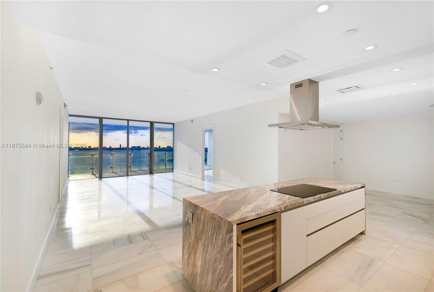 Furnished interior view inside a new home in , Miami (Image 3).