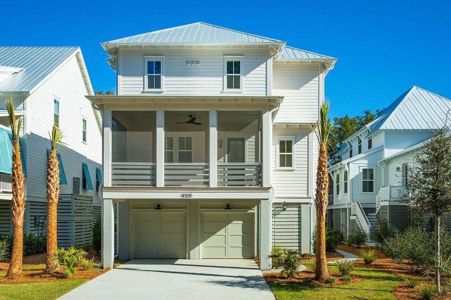 Front exterior of a new home in , Johns Island, SC, highlighting curb appeal (Image 28). Front exterior of a new home in , Johns Island, SC, highlighting curb appeal (Image 28).
