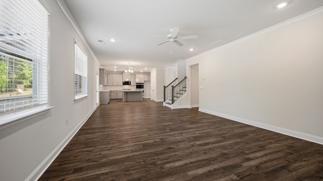 Spacious, unfurnished interior of a new home in Heritage Pointe, Senoia (Image 21).