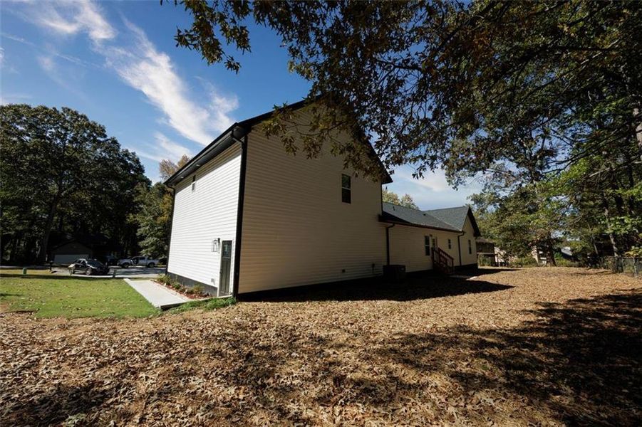 Exterior details and patio area of a home in , Stone Mountain (Image 4).