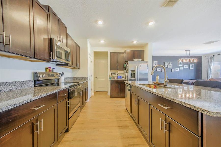 Furnished interior view inside a new home in Wind Meadows South, Bartow (Image 12).