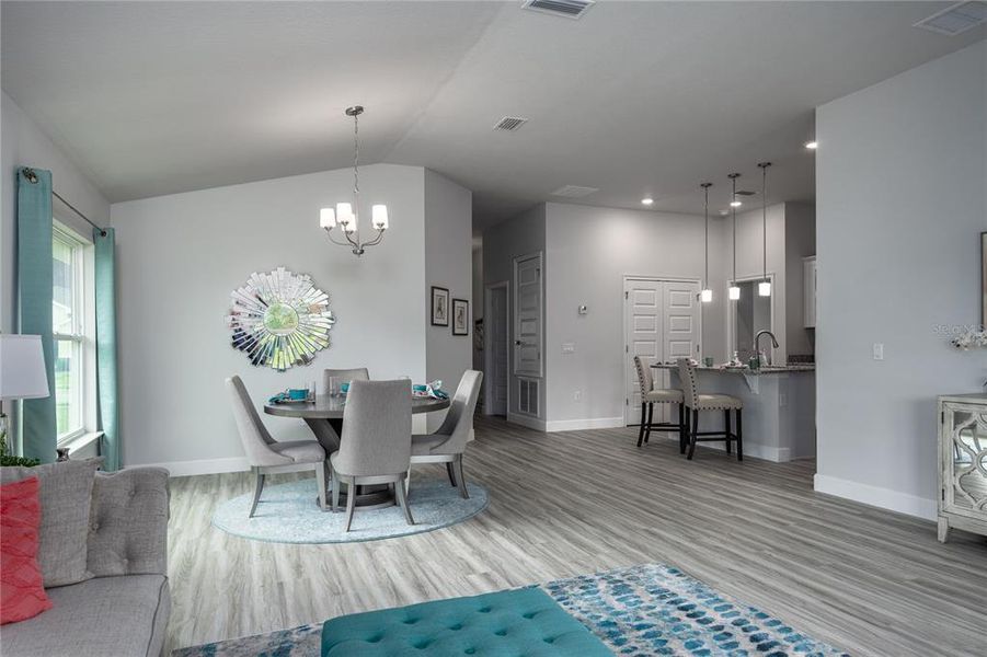 Furnished interior view inside a new home in Savannah Station, Alachua (Image 5).