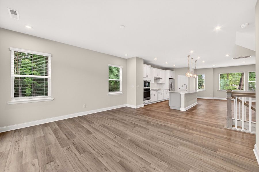 Spacious, unfurnished interior of a new home in Archer Row, Charlotte (Image 23). Spacious, unfurnished interior of a new home in Archer Row, Charlotte (Image 23).