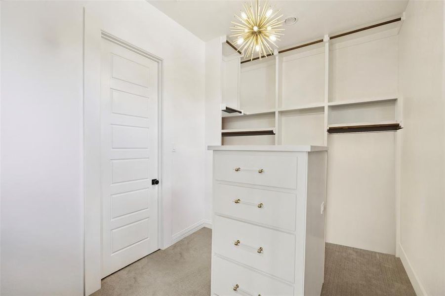 Furnished interior view inside a new home in , Flower Mound (Image 25).