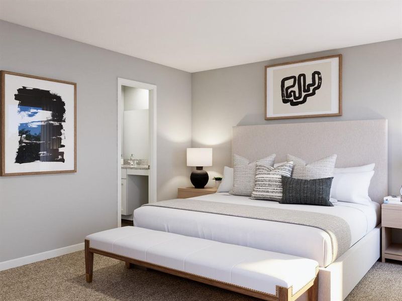 Photos are a representation of the floor plan. Options and interior selections will vary.