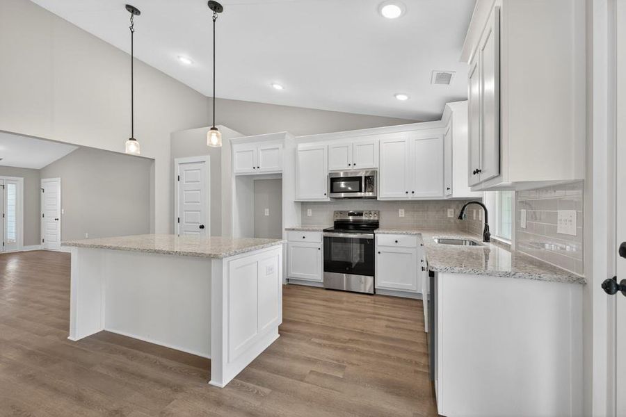 Furnished interior view inside a new home in , Winder (Image 4).