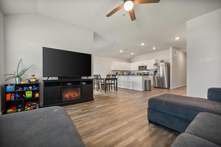 Furnished interior view inside a new home in , Springtown (Image 6).