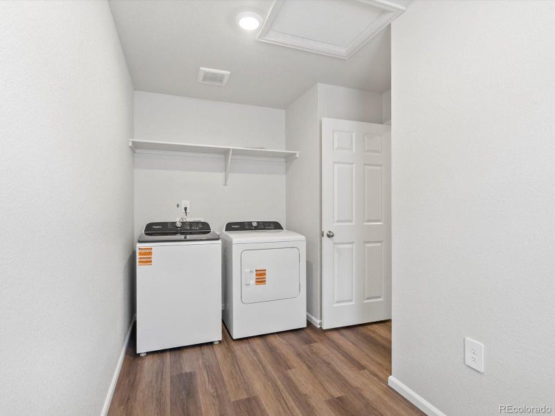 Furnished interior view inside a new home in Buffalo Highlands: The Canyon Collection, Commerce City (Image 7). Furnished interior view inside a new home in Buffalo Highlands: The Canyon Collection, Commerce City (Image 7).