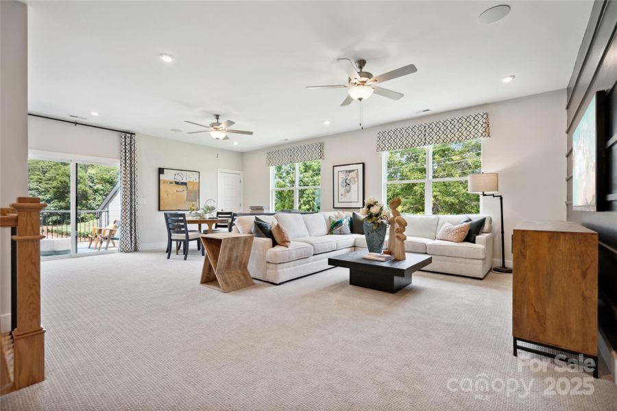 The Upstairs Loft Has Unlimited Potential. *Model Photos | Actual Finishes, Structural Selections, and Orientation May Vary.