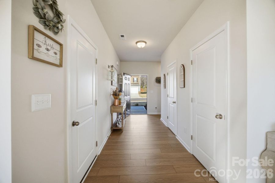 Furnished interior view inside a new home in Catawba Trace, Catawba (Image 17). Furnished interior view inside a new home in Catawba Trace, Catawba (Image 17).