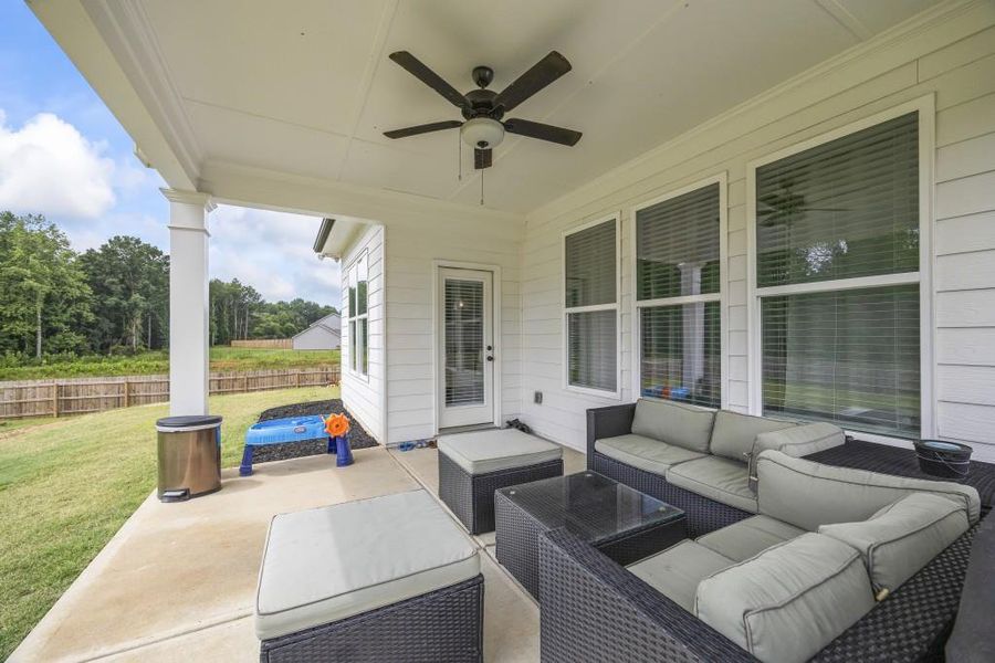Furnished interior view inside a new home in , Winder (Image 39).
