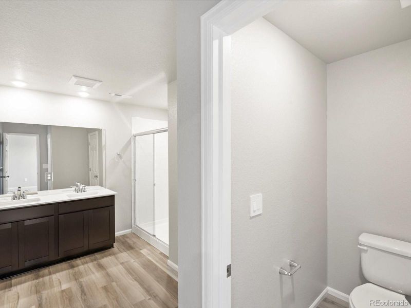 Furnished interior view inside a new home in Lake Bluff, Greeley (Image 5). Furnished interior view inside a new home in Lake Bluff, Greeley (Image 5).