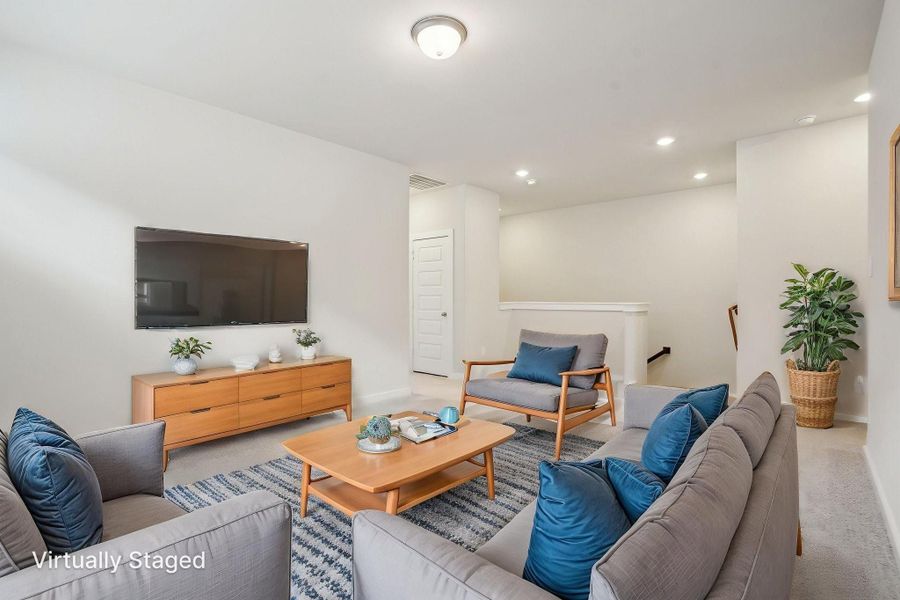 Photo is not of the actual home, but is an inspirational photo of builder’s model home and may depict options, furnishings, and/or decorator features that are not included