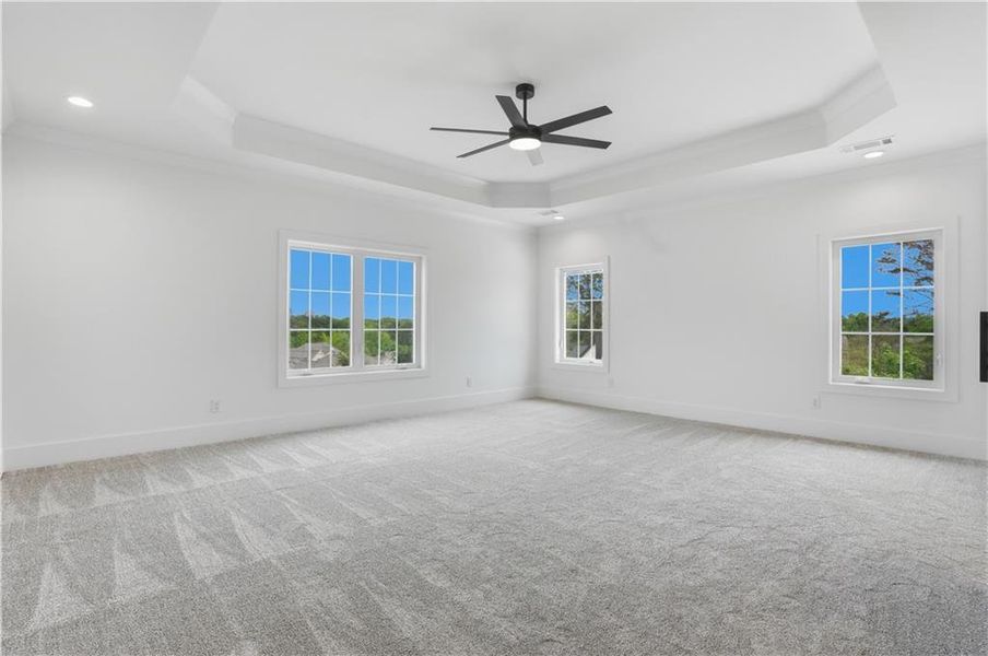 Spacious, unfurnished interior of a new home in , Marietta (Image 26).