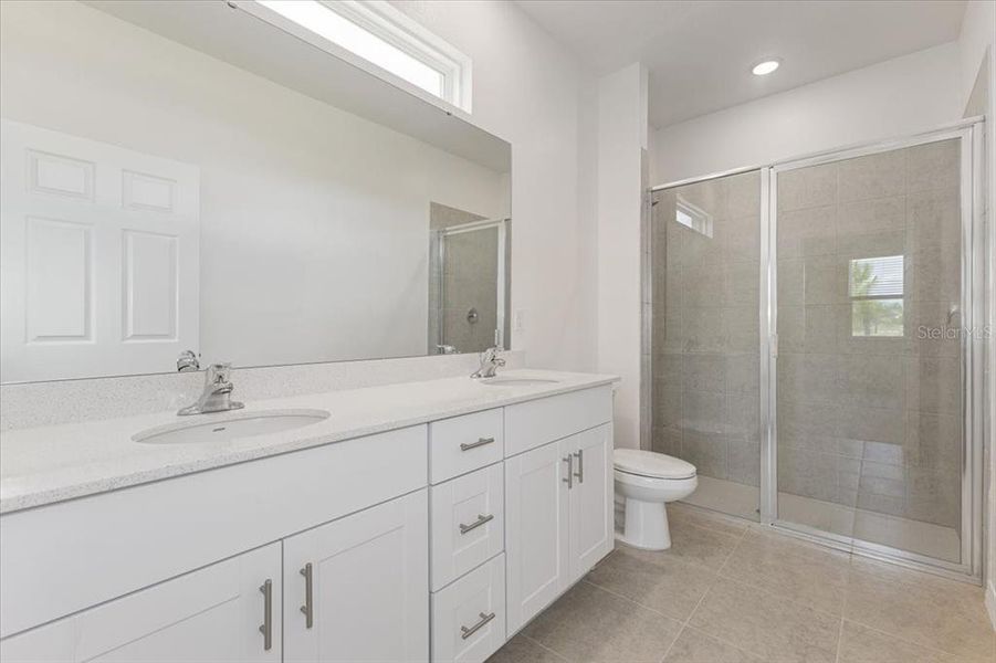 Furnished interior view inside a new home in Highfield at Twisted Oaks, Wildwood (Image 3).