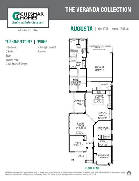 2D floor plan layout of this home in Riceland, Mont Belvieu, TX (Image 5).