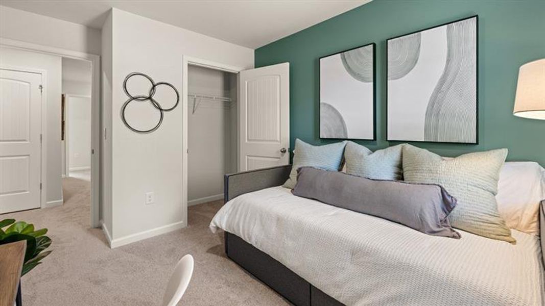 Furnished interior view inside a new home in Old Summerville Village, Rome (Image 12).