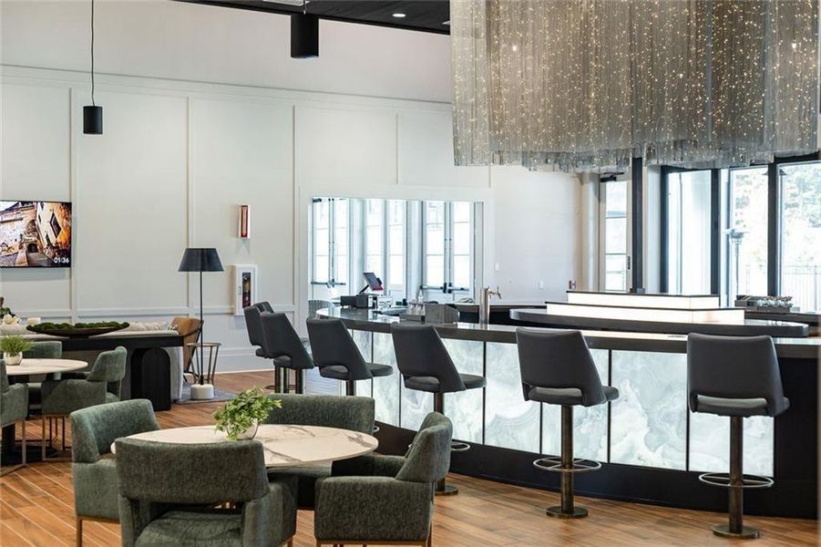 Community amenities in Soleil Belmont Park, Canton (Image 9).