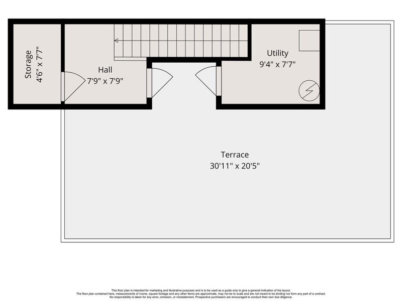 2D floor plan layout of this home in , Houston, TX (Image 7).