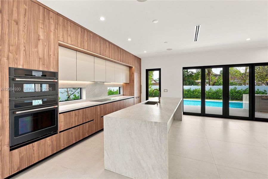 Furnished interior view inside a new home in , Miami (Image 15).