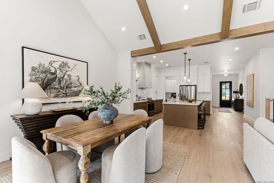Furnished interior view inside a new home in , San Antonio (Image 47).