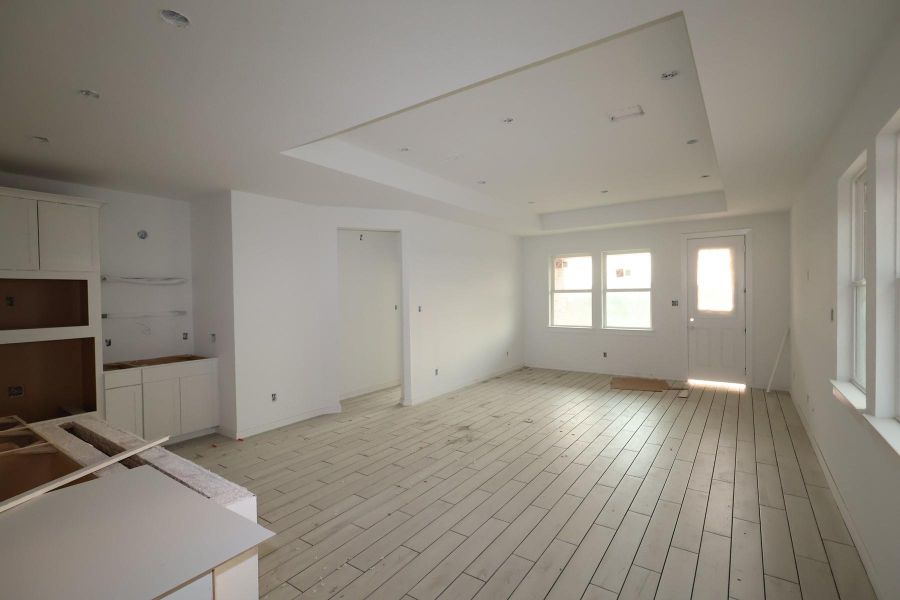 Dining area and great room - still under construction! Dining area and great room - still under construction!