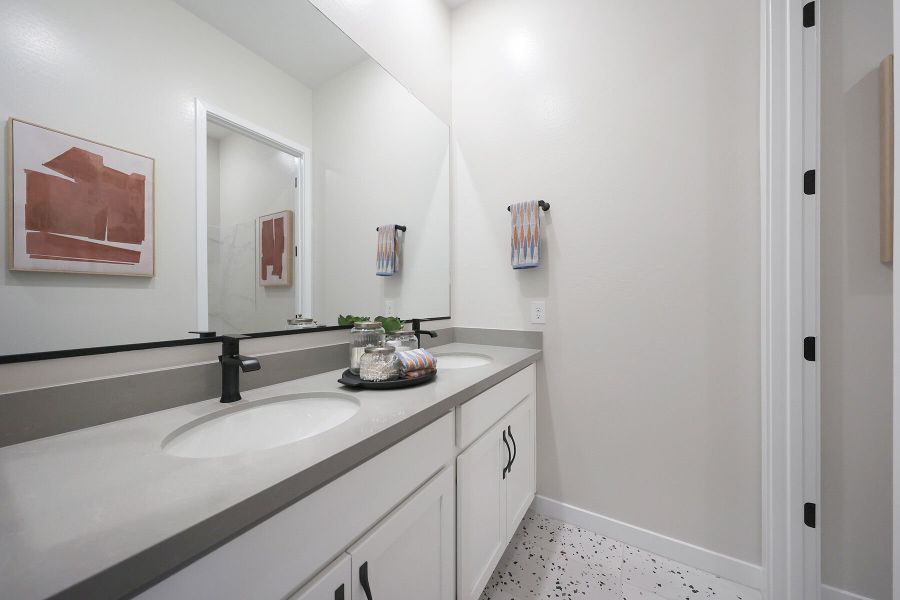 Representative furnished interior of a home built from the Burgundy by Mattamy Homes in White Tank Vistas, Waddell (Image 33).