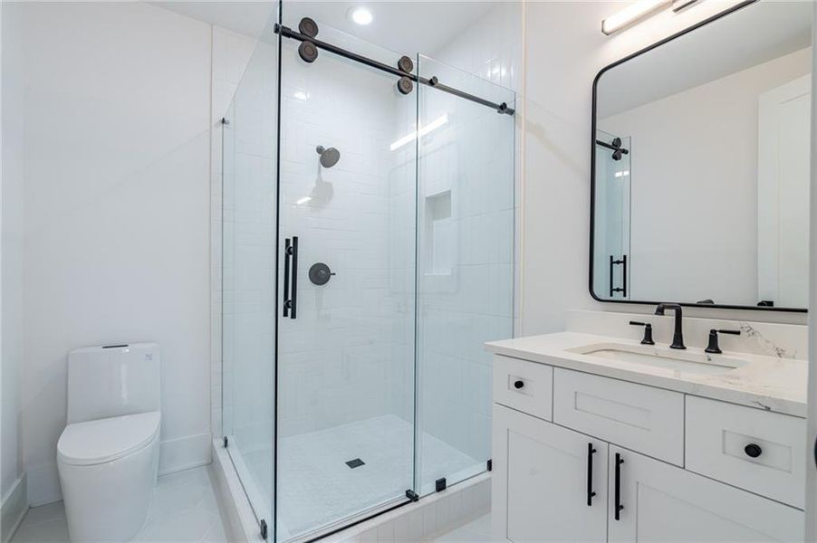 Furnished interior view inside a new home in , Brookhaven (Image 31).