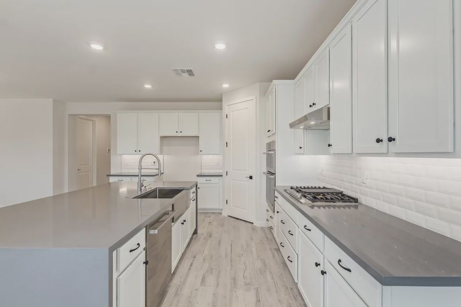 Furnished interior view inside a new home in Forté at Granite Vista, Waddell (Image 10).