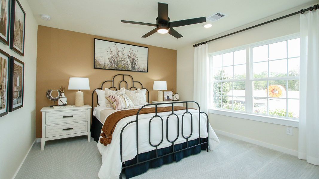 Furnished interior view inside a new home in Colony at Pinehurst, Pinehurst (Image 6).