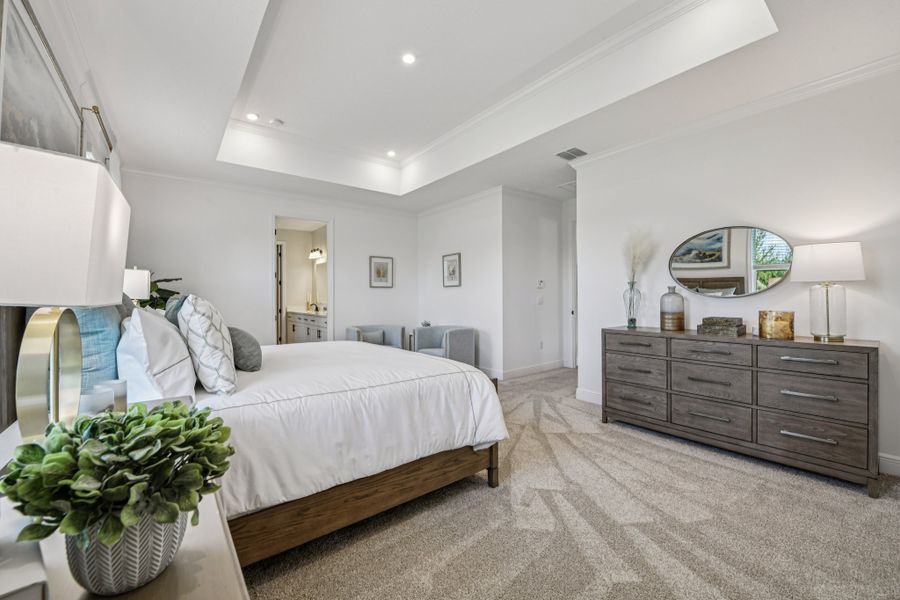 Representative furnished interior of a home built from the Sienna by Maronda Homes in North Port, North Port (Image 15).