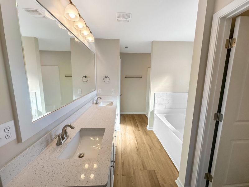 Furnished interior view inside a new home in River Hills, Shallotte (Image 9).