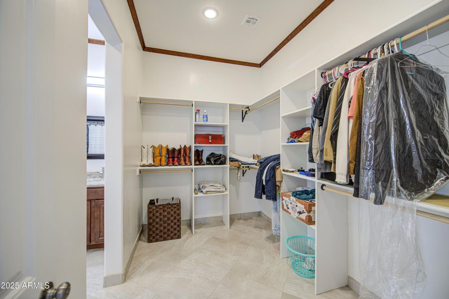 Primary Bed Closet