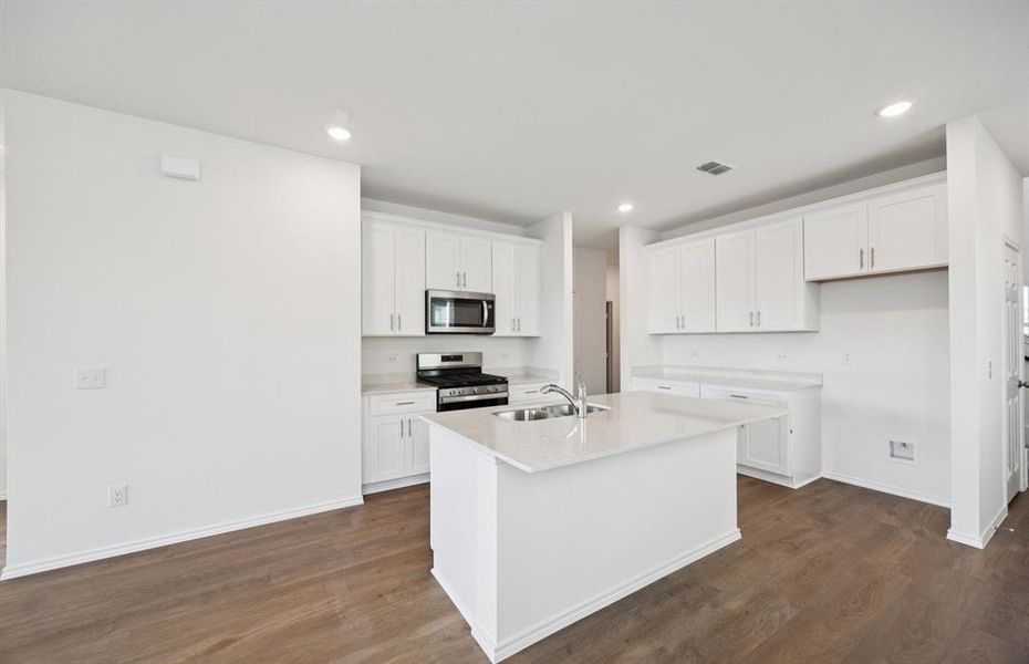 Spacious kitchen Spacious kitchen