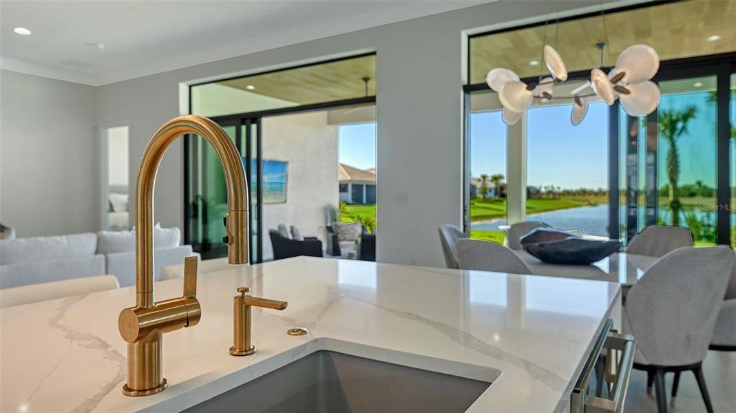 Close-up of interior finishes inside a home in , Sarasota (Image 24).