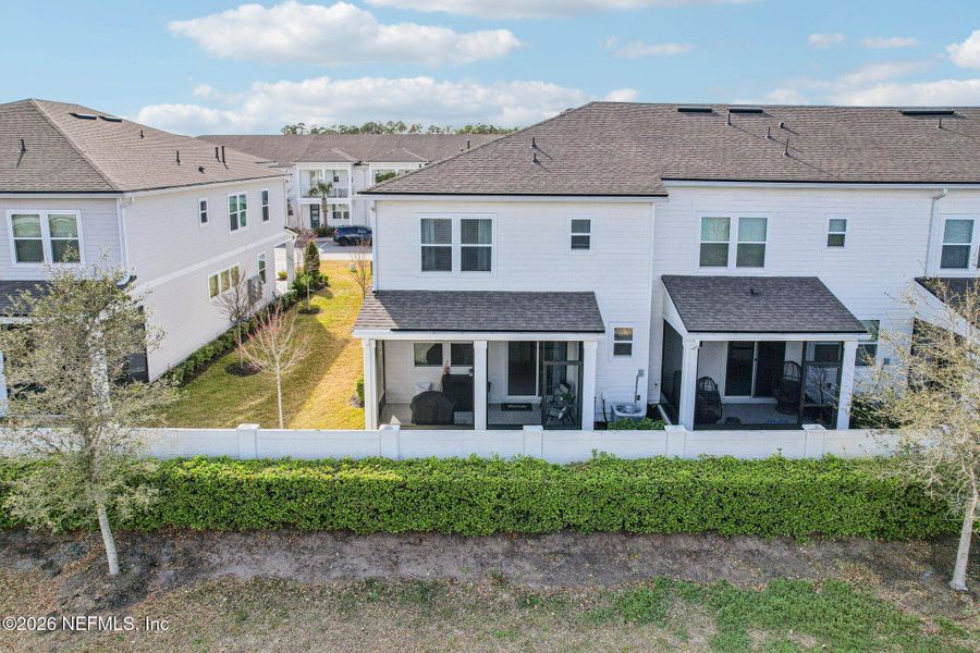 Exterior details and patio area of a home in , Jacksonville (Image 4). Exterior details and patio area of a home in , Jacksonville (Image 4).