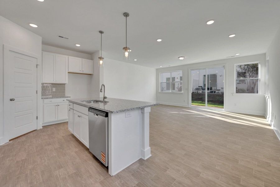 Furnished interior view inside a new home in Powell, Angier (Image 11).