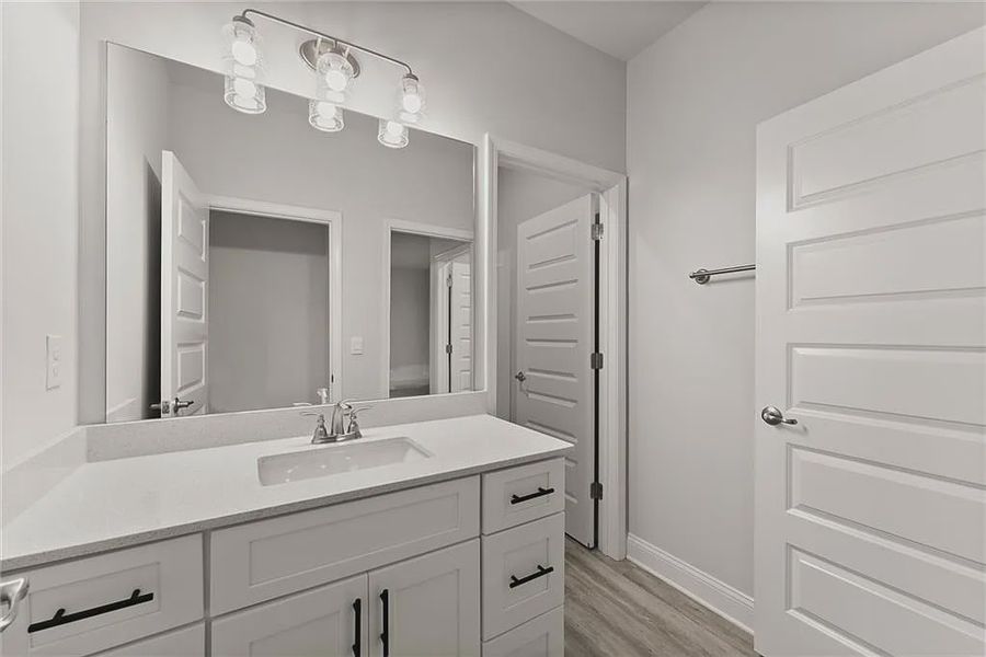 Furnished interior view inside a new home in Magnolia Villas, Cornelia (Image 8).