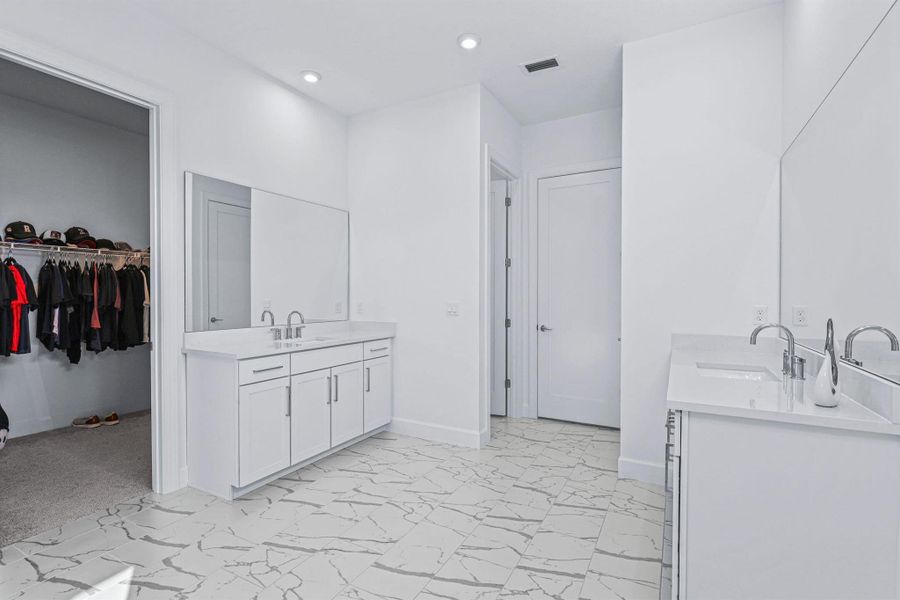 Furnished interior view inside a new home in , Port St. Lucie (Image 4).