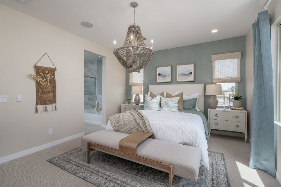 Primary Bedroom | Christopher | Marlowe | New Homes in Glendale, AZ | Landsea Homes