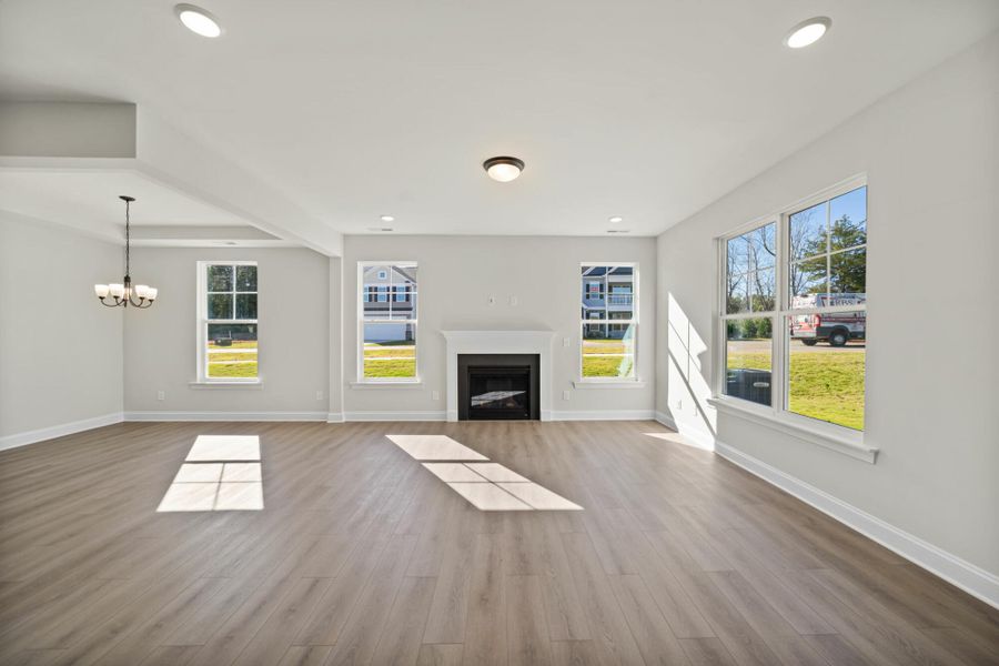 Spacious, unfurnished interior of a new home in Pisgah Park, Kernersville (Image 24).